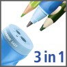 taille crayon stabilo EASYsharpener ergonomique pour gaucher