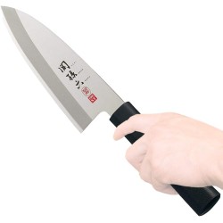 couteau chef japonais ergonomique pour gaucher
