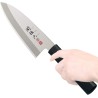 couteau chef japonais ergonomique pour gaucher