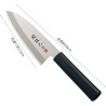 couteau chef japonais ergonomique pour gaucher