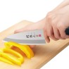 couteau chef japonais ergonomique pour gaucher